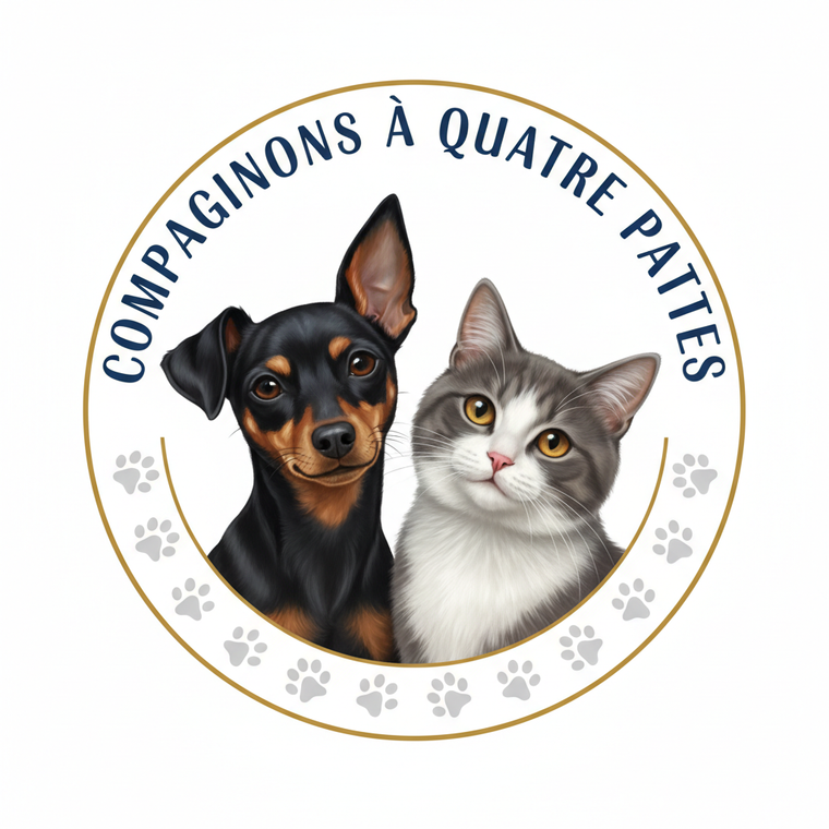 Logo circulaire Compagnons à Quatre Pattes